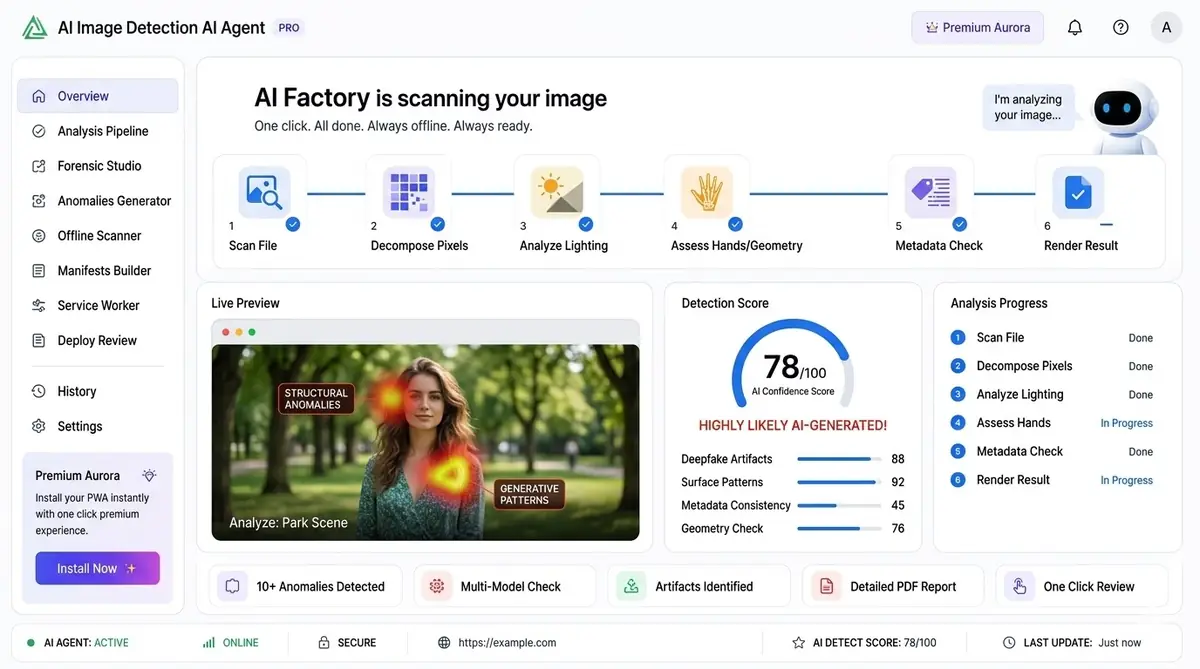 AI lottery scanner dashboard software example